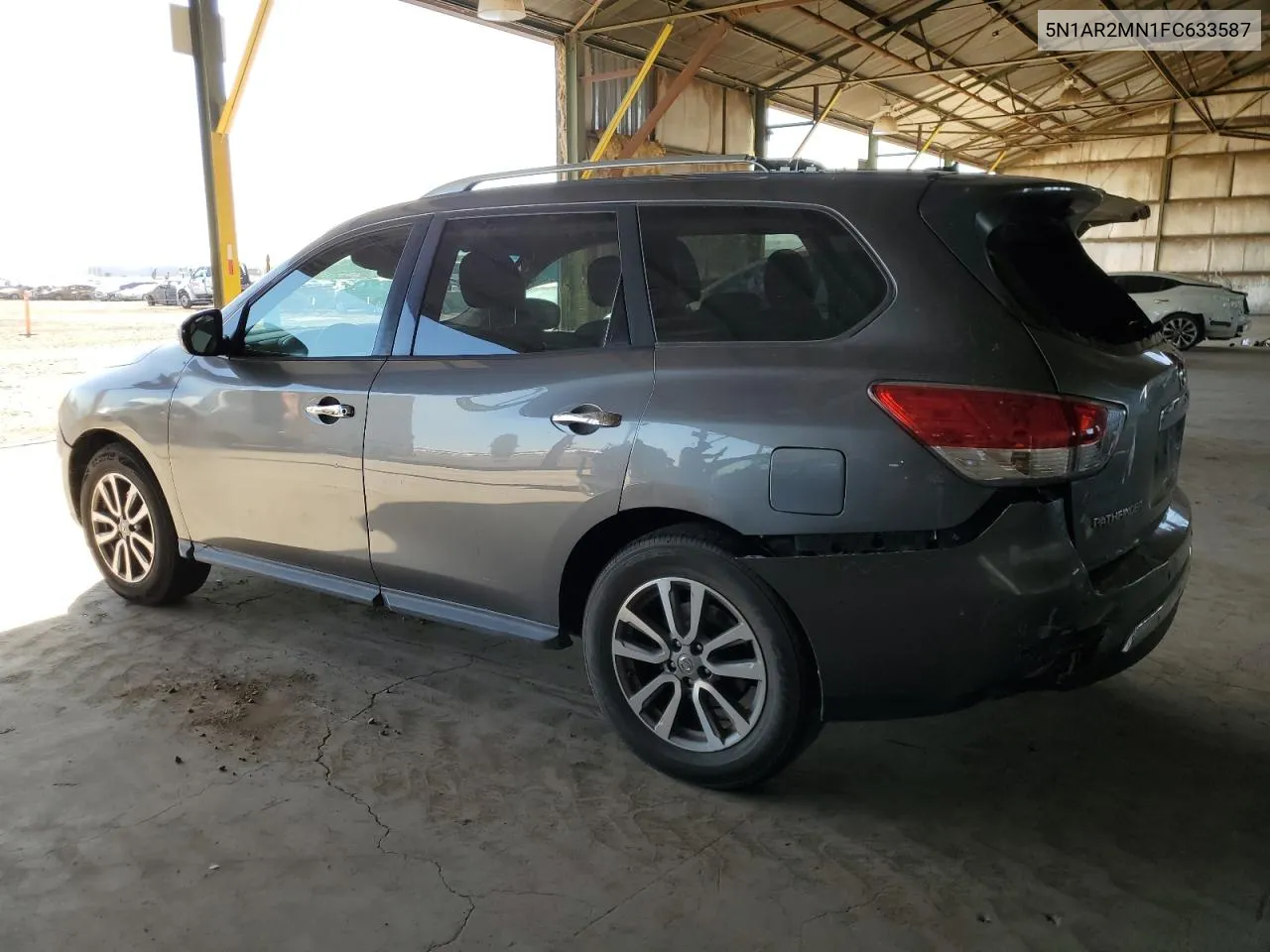 2015 Nissan Pathfinder S VIN: 5N1AR2MN1FC633587 Lot: 71909454