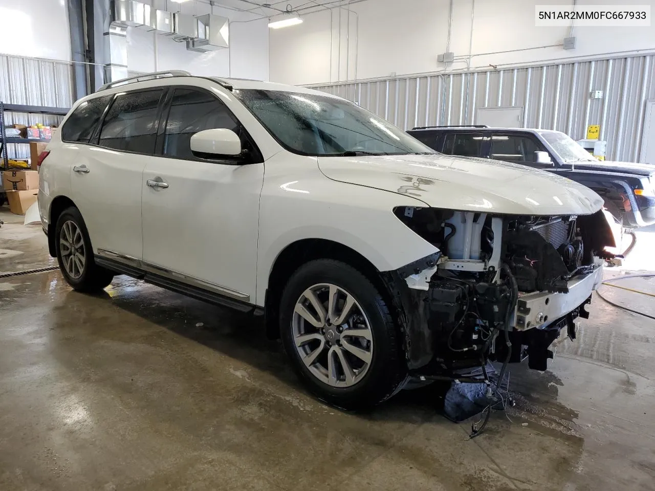 2015 Nissan Pathfinder S VIN: 5N1AR2MM0FC667933 Lot: 71984634