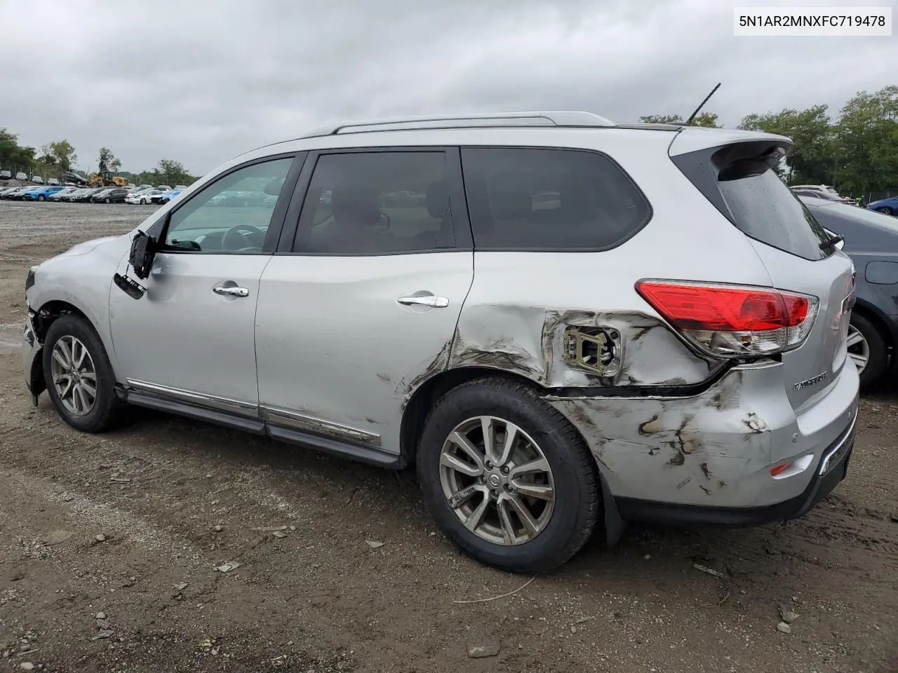 2015 Nissan Pathfinder S VIN: 5N1AR2MNXFC719478 Lot: 72040714