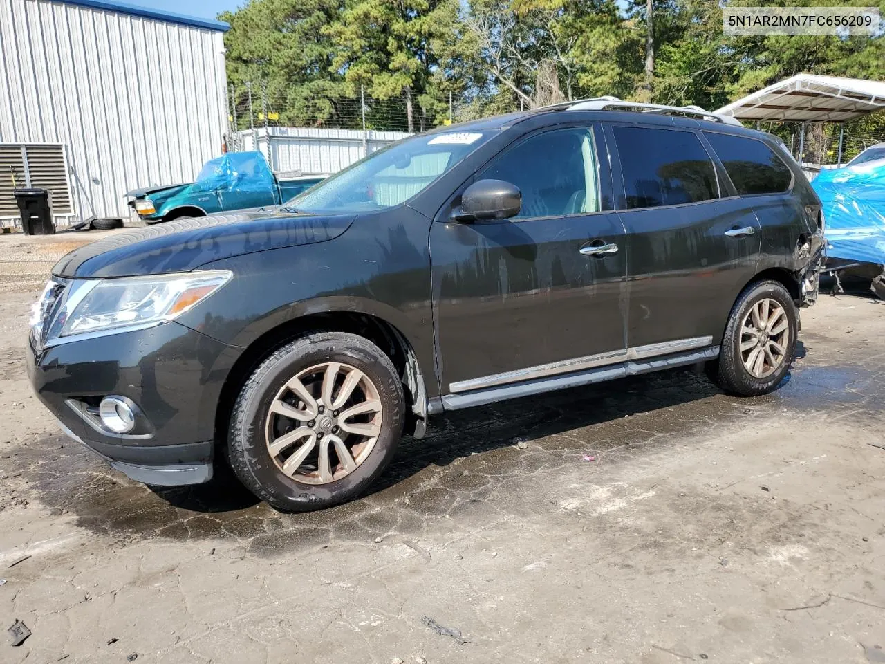 2015 Nissan Pathfinder S VIN: 5N1AR2MN7FC656209 Lot: 72136904