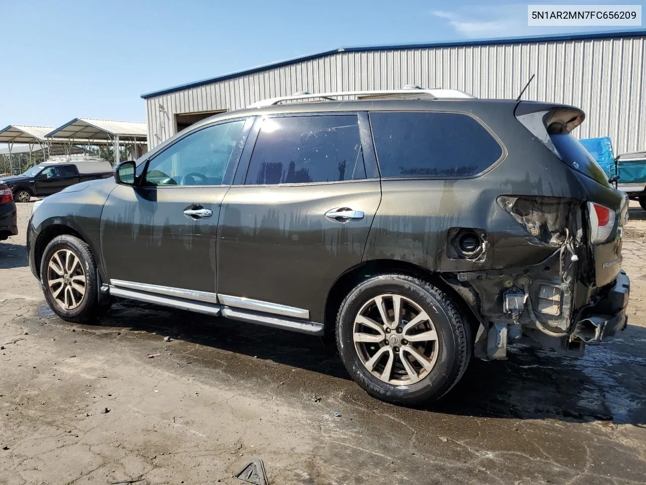 2015 Nissan Pathfinder S VIN: 5N1AR2MN7FC656209 Lot: 72136904