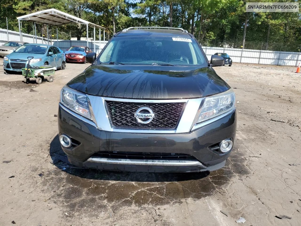 2015 Nissan Pathfinder S VIN: 5N1AR2MN7FC656209 Lot: 72136904