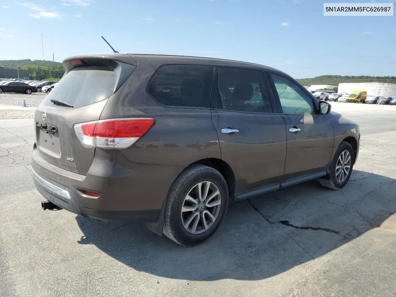 5N1AR2MM5FC626987 2015 Nissan Pathfinder S