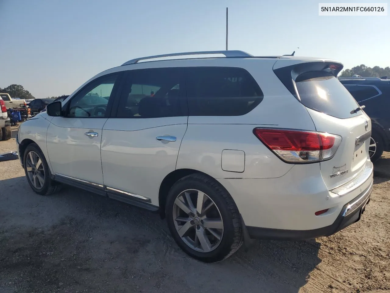 2015 Nissan Pathfinder S VIN: 5N1AR2MN1FC660126 Lot: 72455274