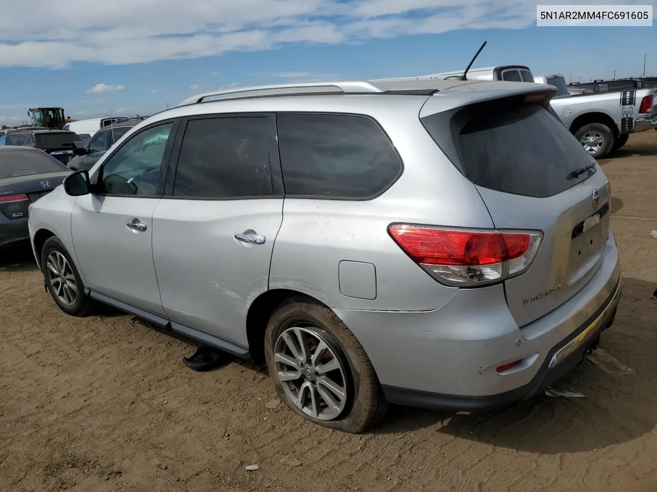 2015 Nissan Pathfinder S VIN: 5N1AR2MM4FC691605 Lot: 72455864