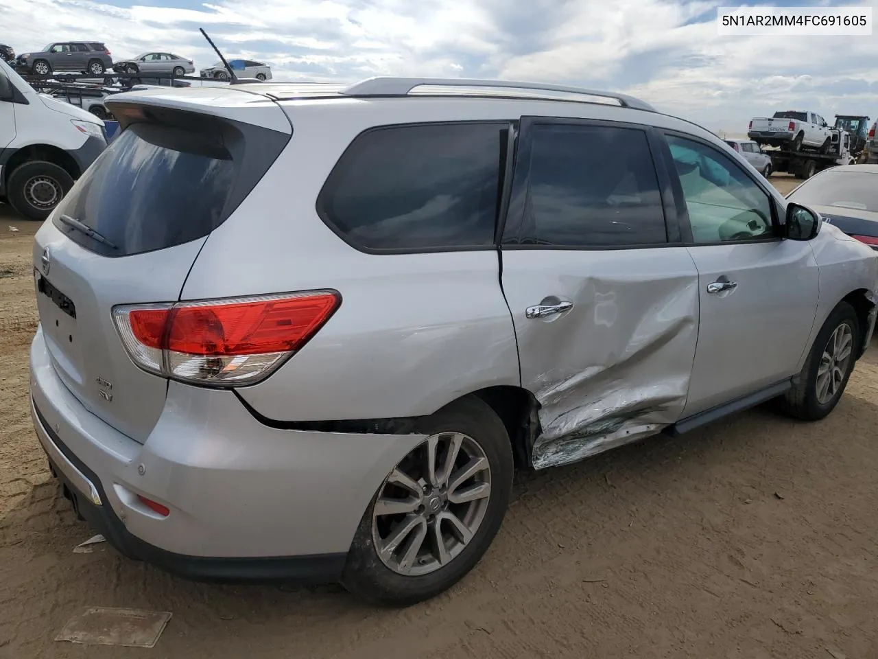 2015 Nissan Pathfinder S VIN: 5N1AR2MM4FC691605 Lot: 72455864