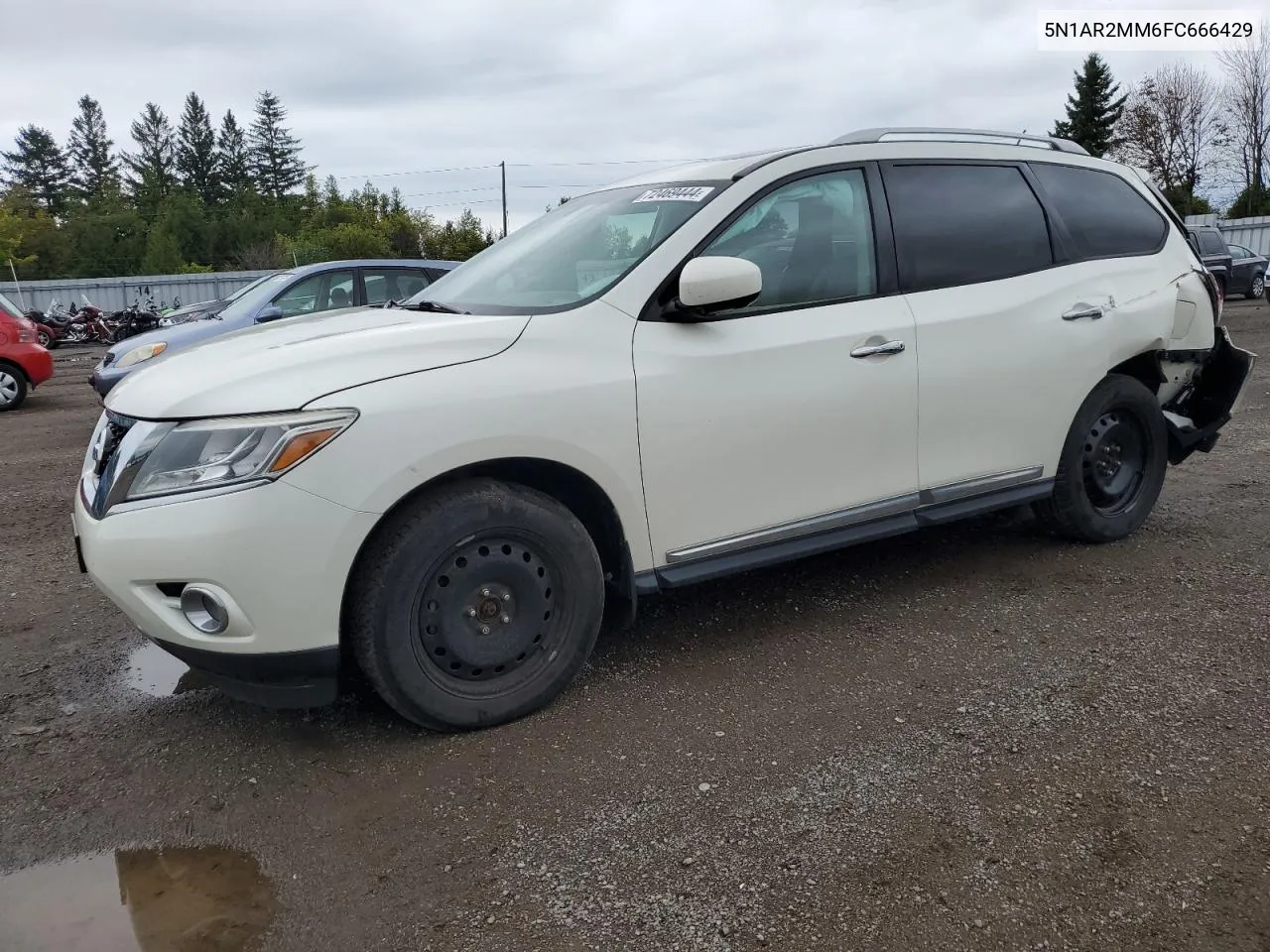 2015 Nissan Pathfinder S VIN: 5N1AR2MM6FC666429 Lot: 72469444