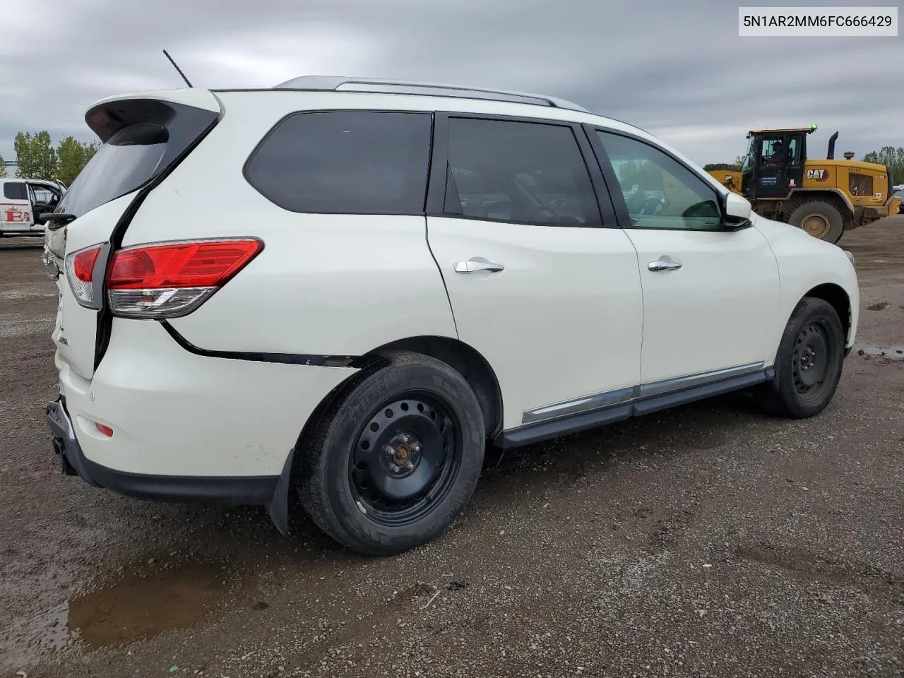 2015 Nissan Pathfinder S VIN: 5N1AR2MM6FC666429 Lot: 72469444