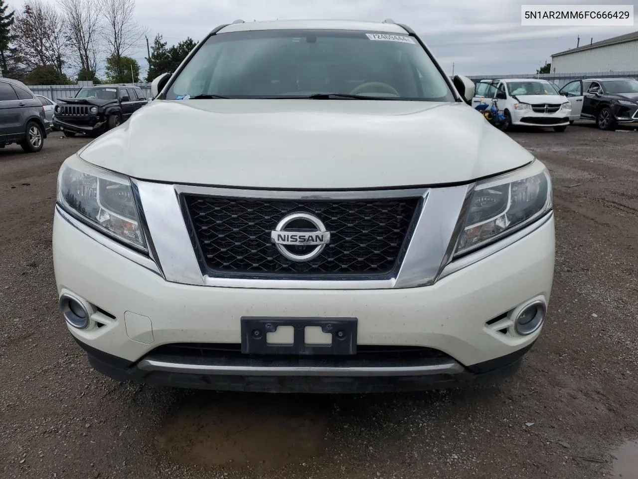 2015 Nissan Pathfinder S VIN: 5N1AR2MM6FC666429 Lot: 72469444