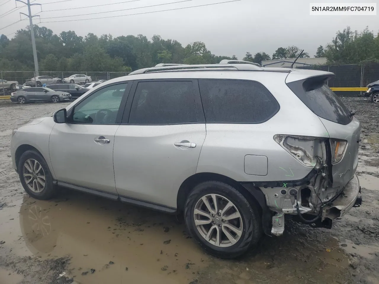 2015 Nissan Pathfinder S VIN: 5N1AR2MM9FC704719 Lot: 72539144