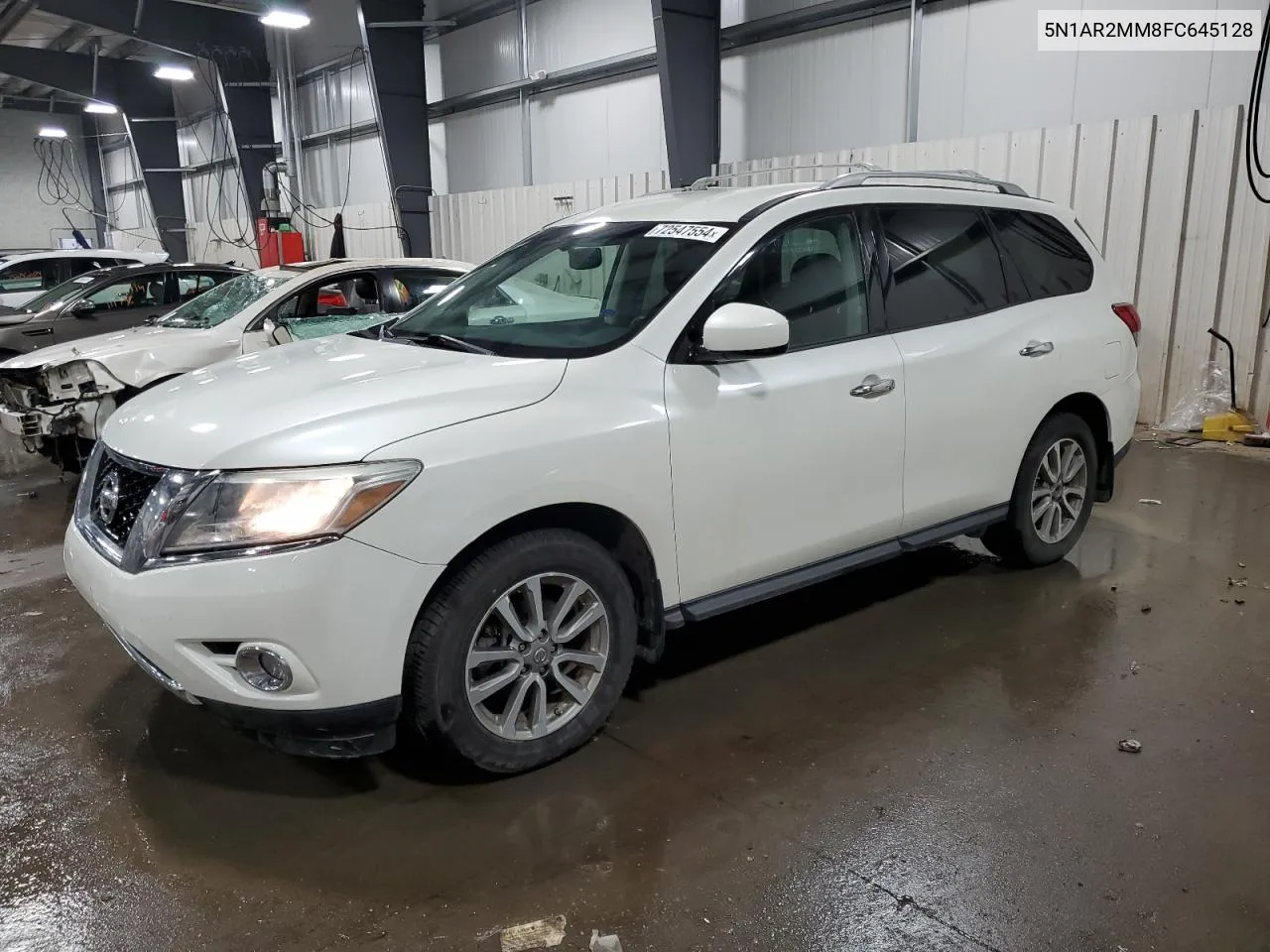 2015 Nissan Pathfinder S VIN: 5N1AR2MM8FC645128 Lot: 72547554