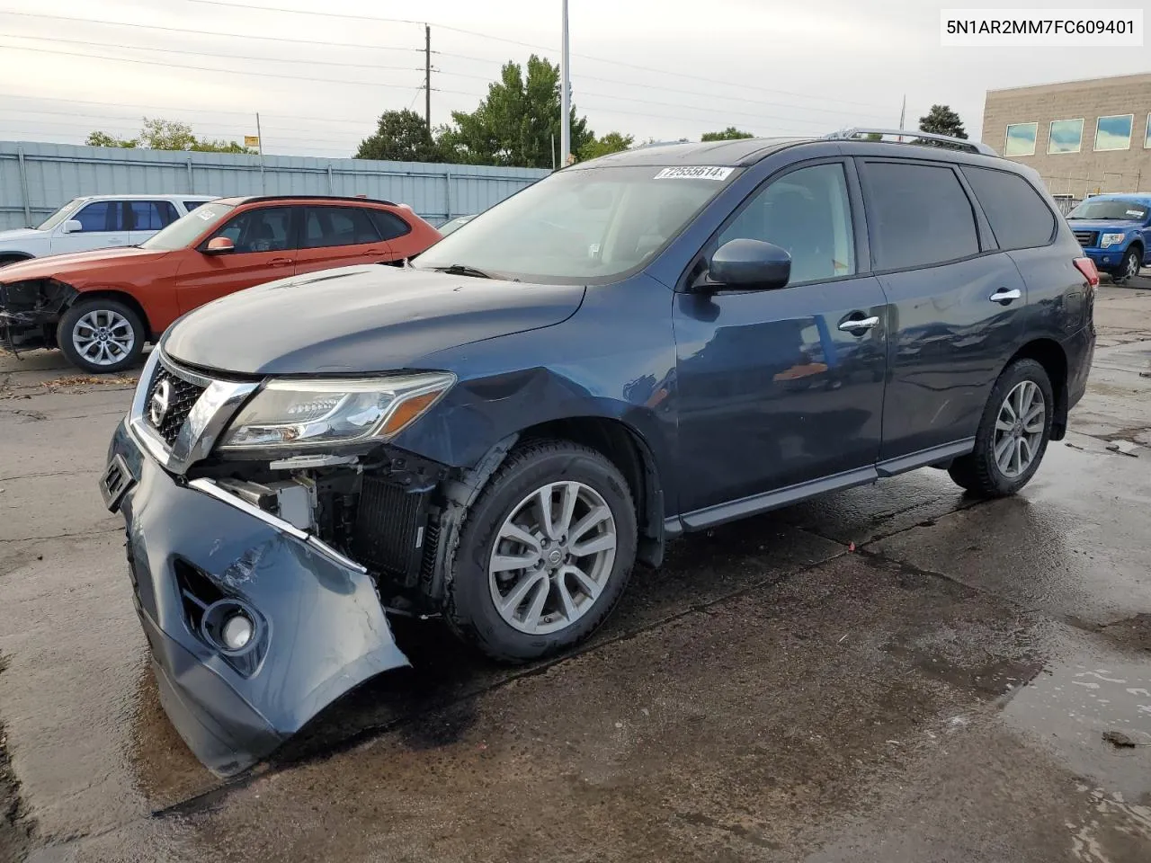 2015 Nissan Pathfinder S VIN: 5N1AR2MM7FC609401 Lot: 72555614