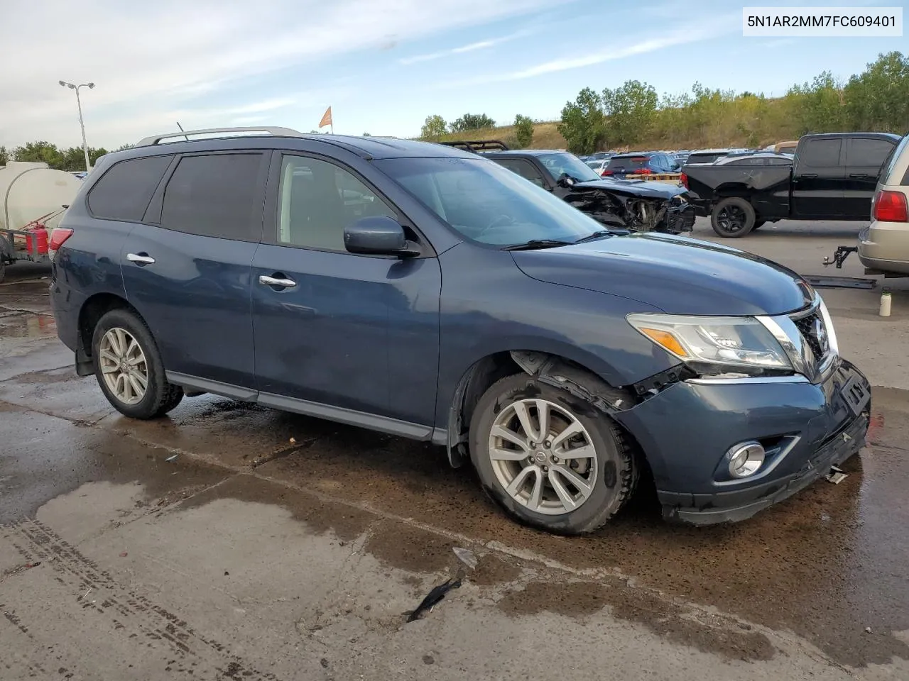 2015 Nissan Pathfinder S VIN: 5N1AR2MM7FC609401 Lot: 72555614