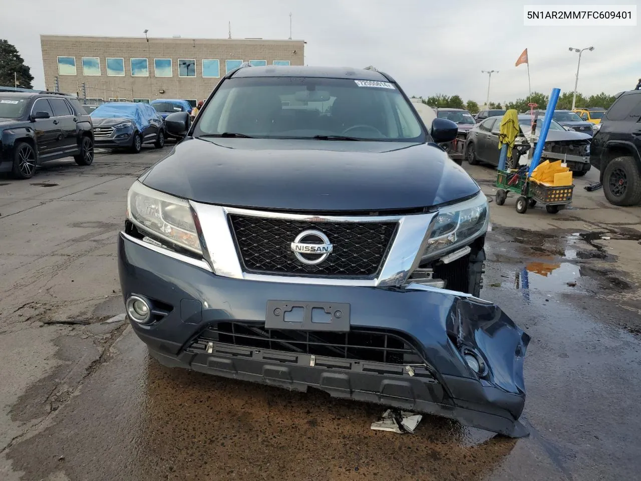 2015 Nissan Pathfinder S VIN: 5N1AR2MM7FC609401 Lot: 72555614