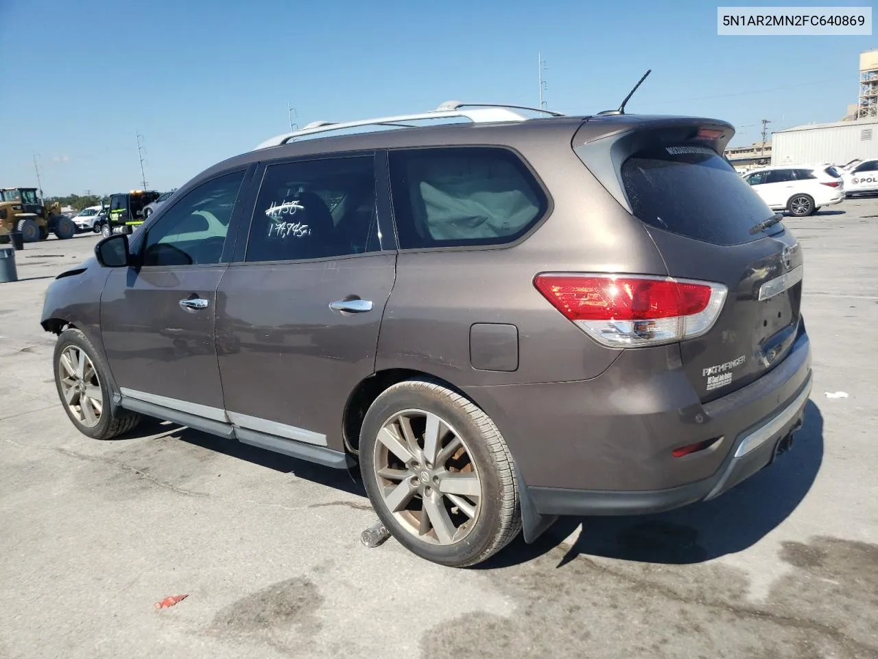 2015 Nissan Pathfinder S VIN: 5N1AR2MN2FC640869 Lot: 72944814