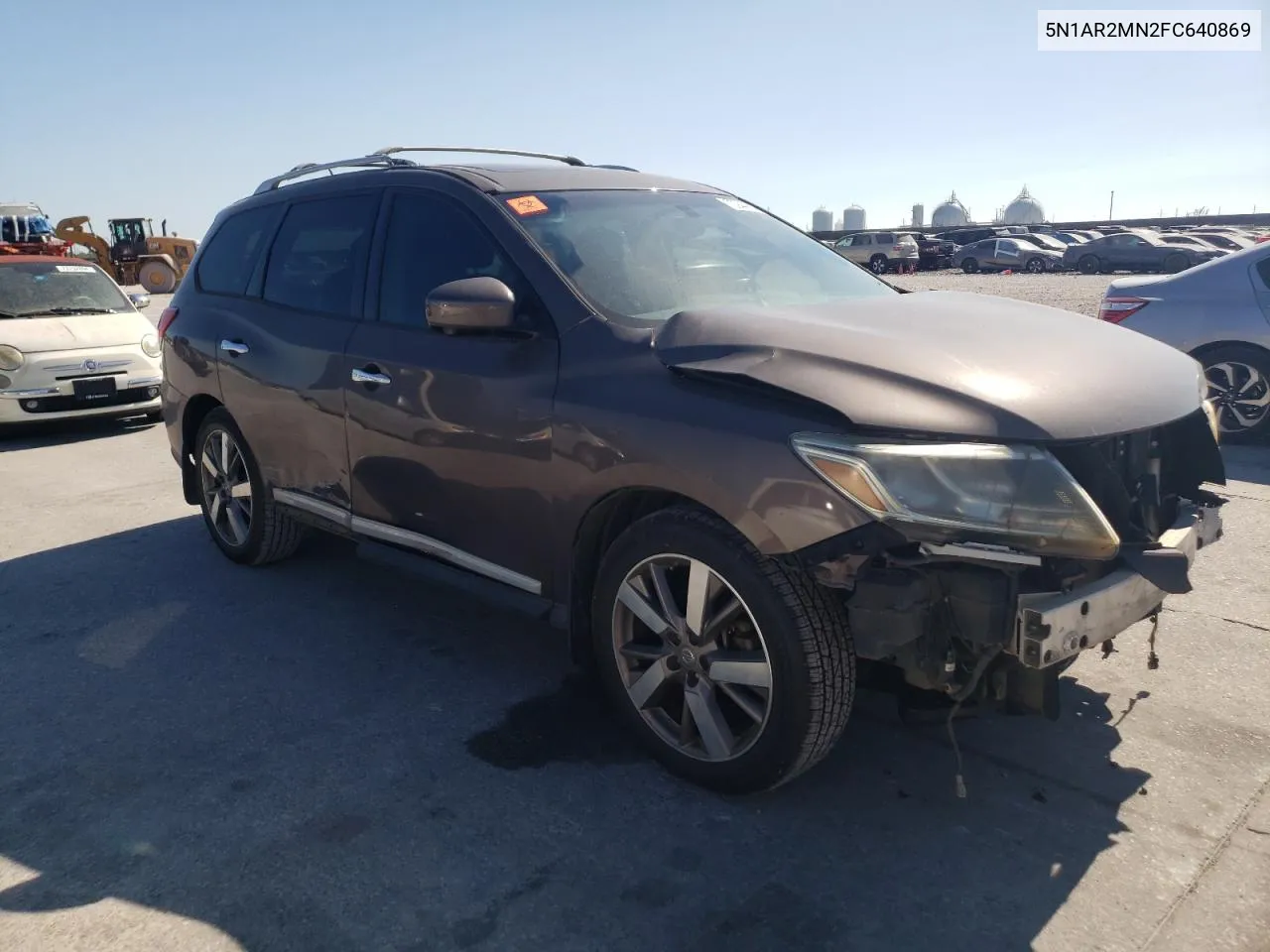 2015 Nissan Pathfinder S VIN: 5N1AR2MN2FC640869 Lot: 72944814