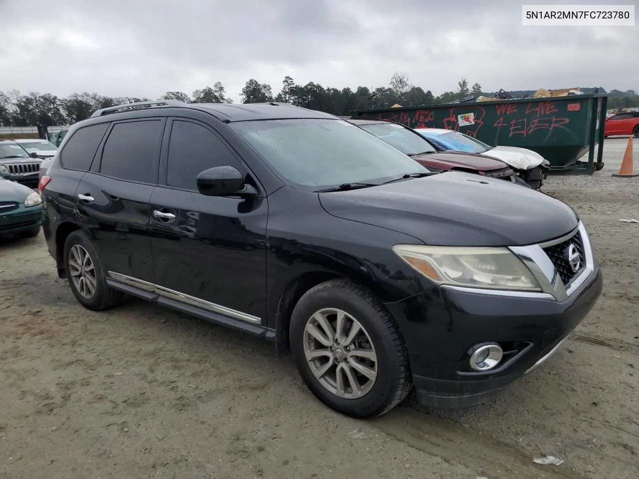 2015 Nissan Pathfinder S VIN: 5N1AR2MN7FC723780 Lot: 73013654