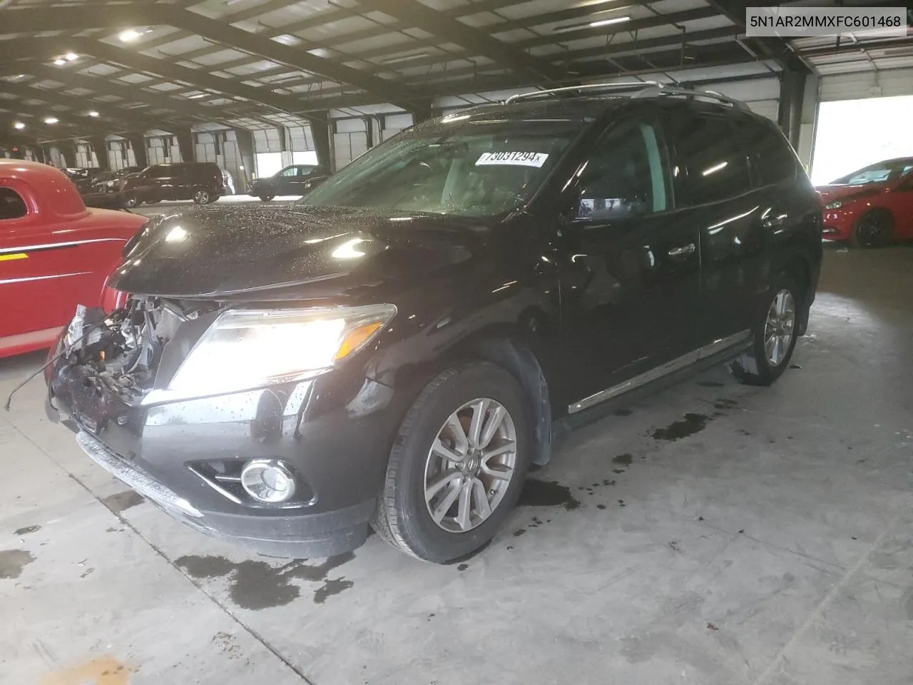 2015 Nissan Pathfinder S VIN: 5N1AR2MMXFC601468 Lot: 73031294