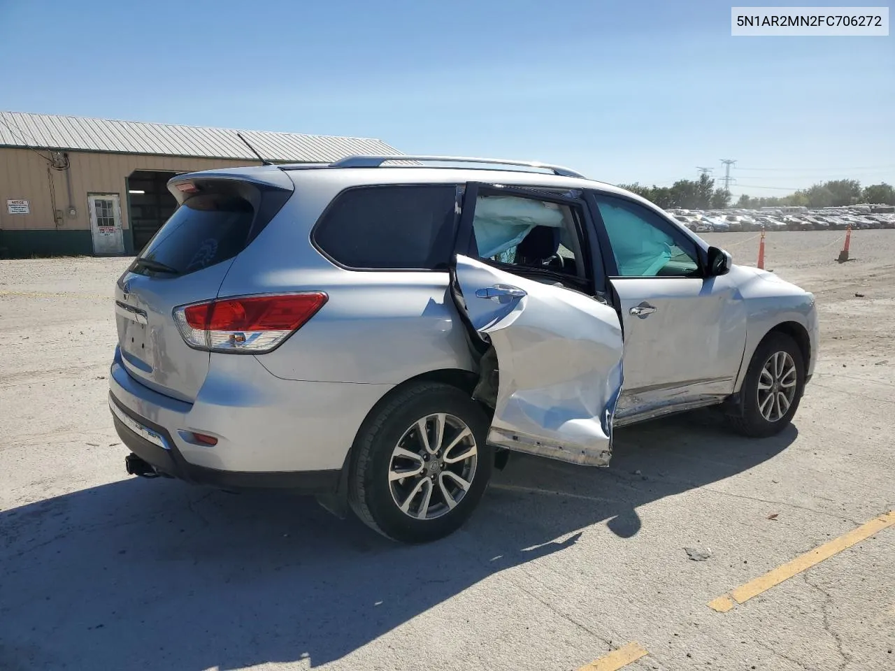 2015 Nissan Pathfinder S VIN: 5N1AR2MN2FC706272 Lot: 73231084