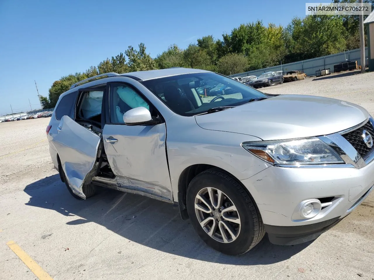 2015 Nissan Pathfinder S VIN: 5N1AR2MN2FC706272 Lot: 73231084