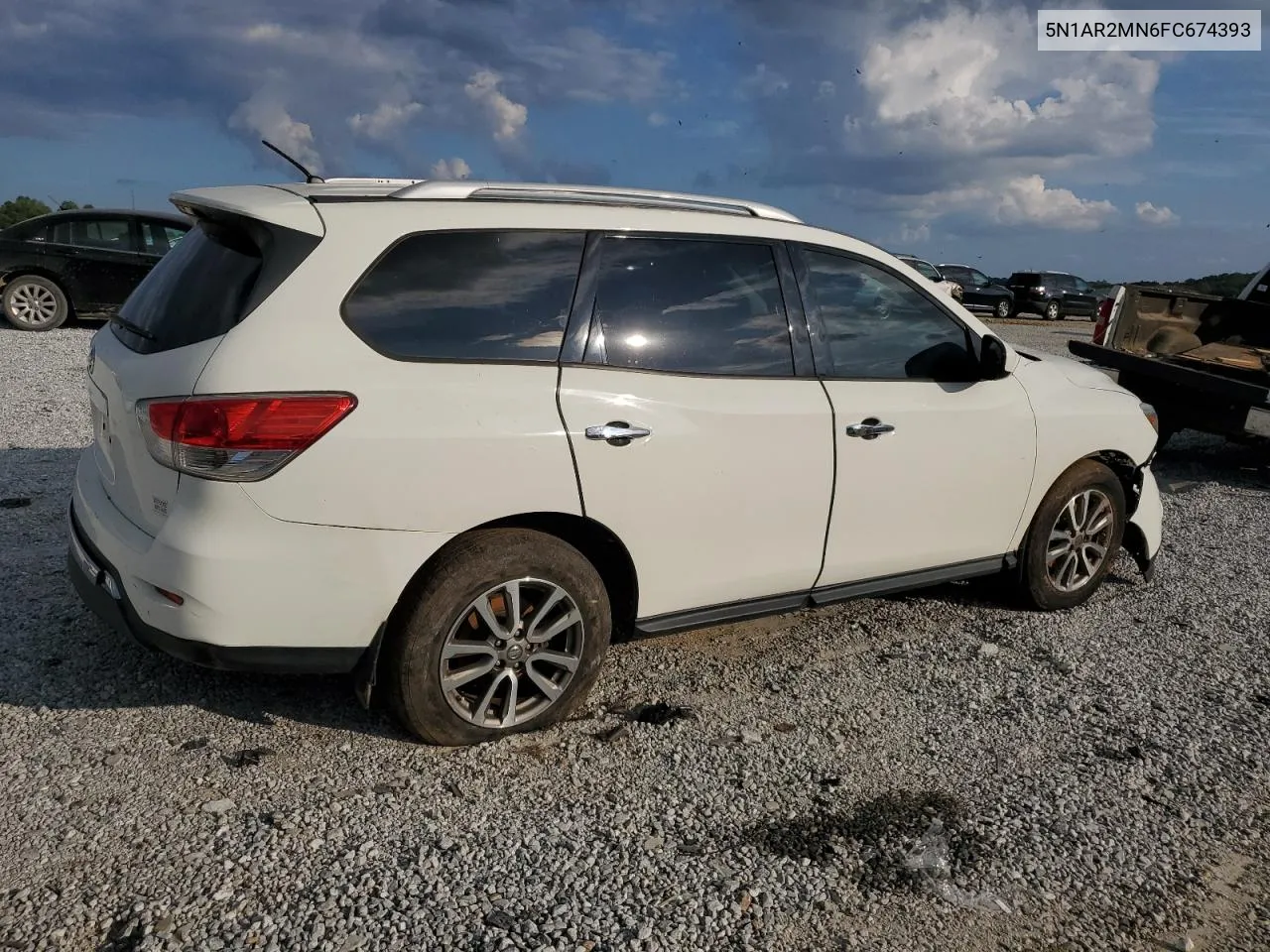 5N1AR2MN6FC674393 2015 Nissan Pathfinder S