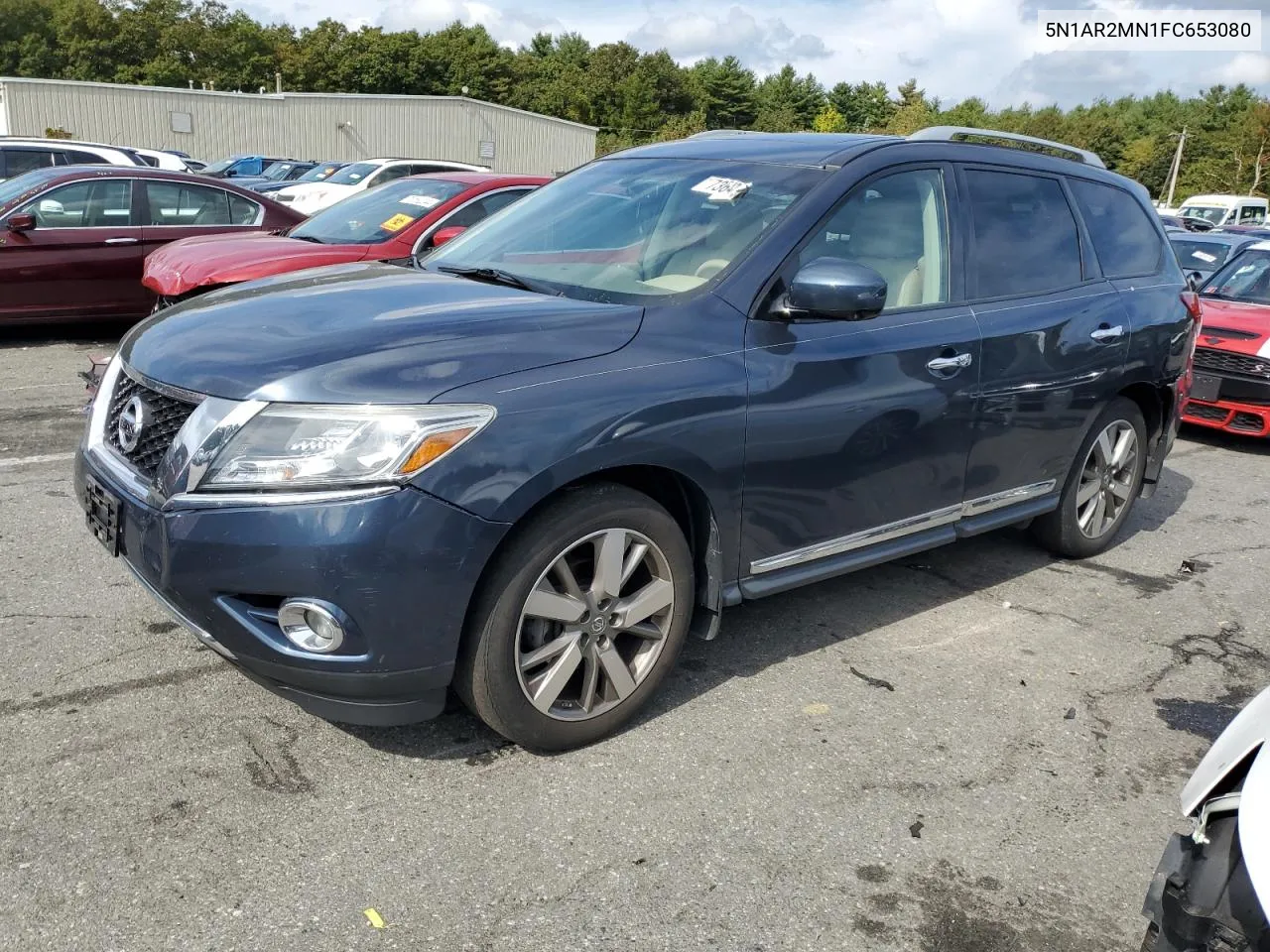 2015 Nissan Pathfinder S VIN: 5N1AR2MN1FC653080 Lot: 73645164