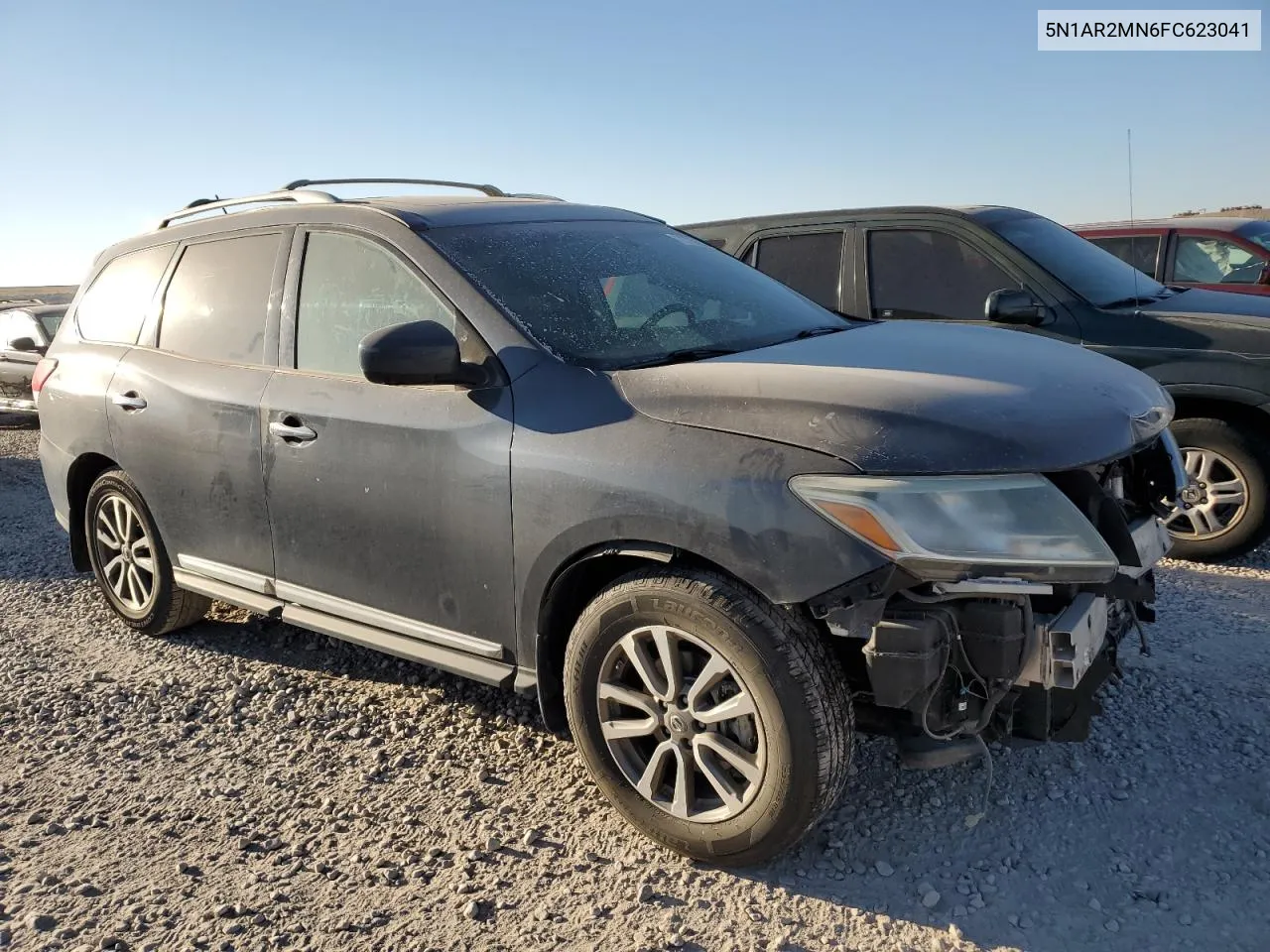 2015 Nissan Pathfinder S VIN: 5N1AR2MN6FC623041 Lot: 73758224