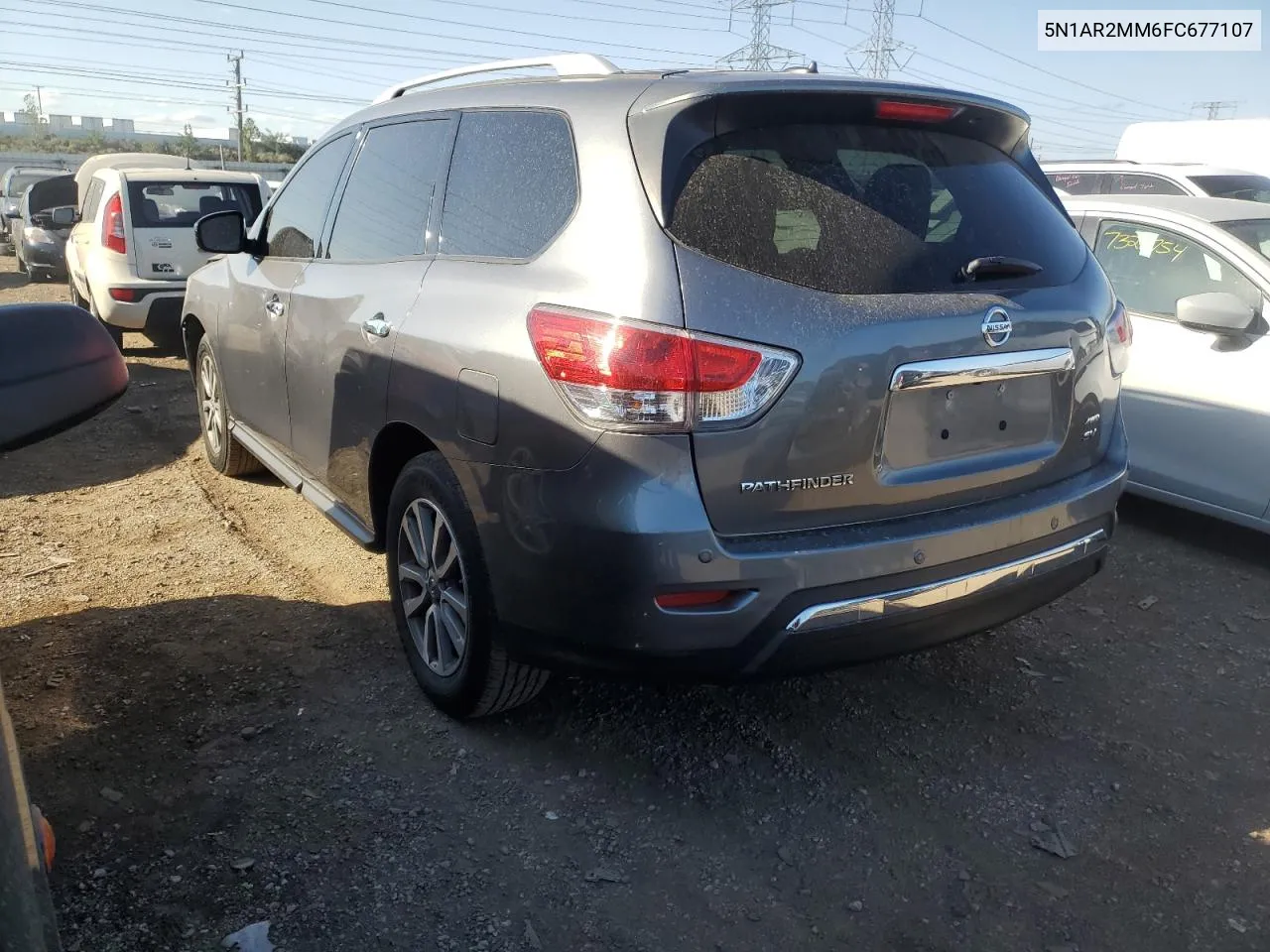 2015 Nissan Pathfinder S VIN: 5N1AR2MM6FC677107 Lot: 73806324