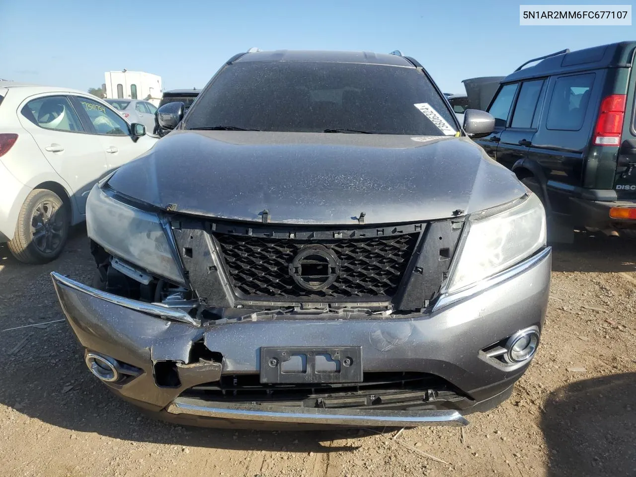 2015 Nissan Pathfinder S VIN: 5N1AR2MM6FC677107 Lot: 73806324