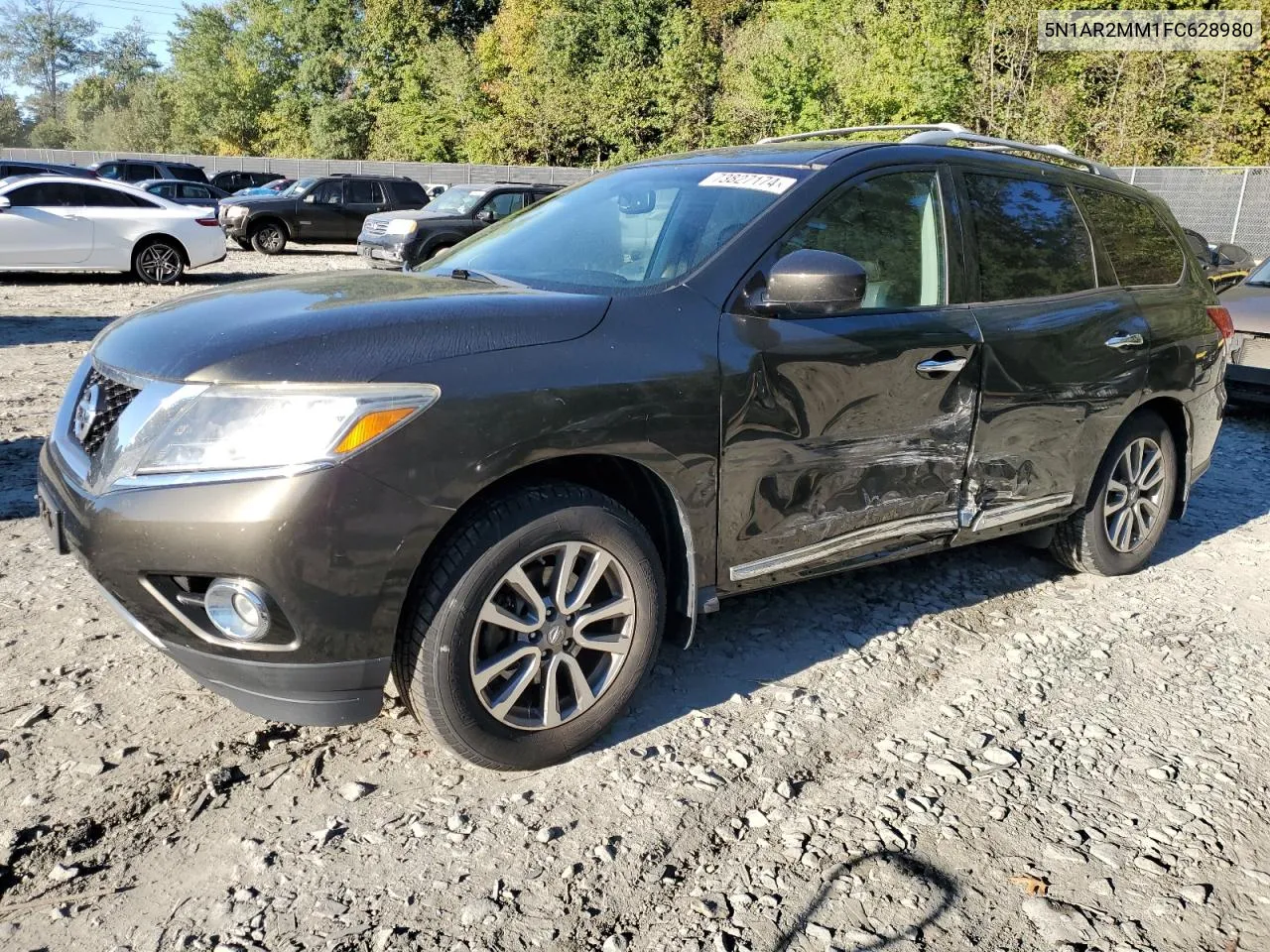 2015 Nissan Pathfinder S VIN: 5N1AR2MM1FC628980 Lot: 73827174