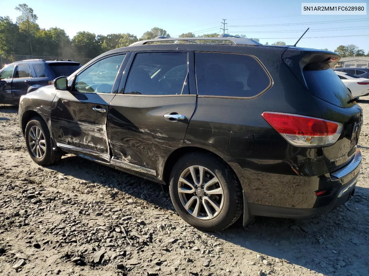 2015 Nissan Pathfinder S VIN: 5N1AR2MM1FC628980 Lot: 73827174