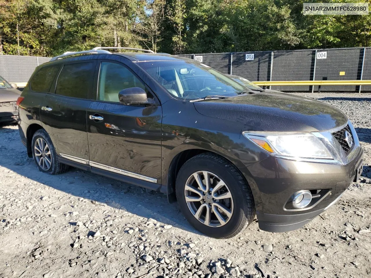 2015 Nissan Pathfinder S VIN: 5N1AR2MM1FC628980 Lot: 73827174