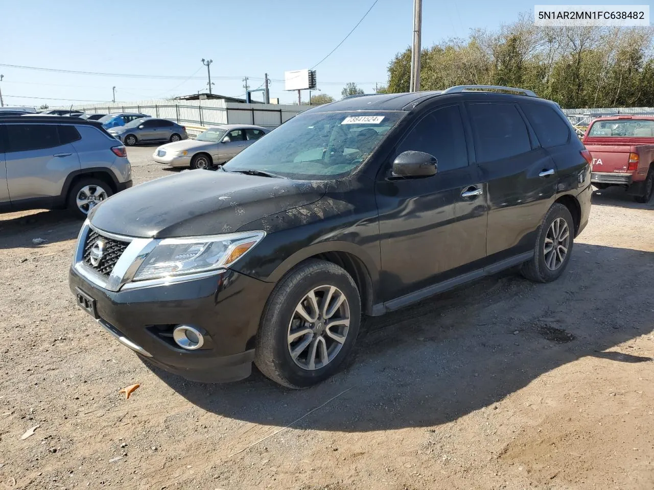 2015 Nissan Pathfinder S VIN: 5N1AR2MN1FC638482 Lot: 73841524