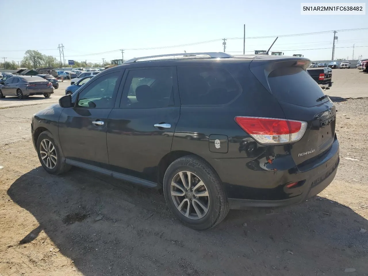 2015 Nissan Pathfinder S VIN: 5N1AR2MN1FC638482 Lot: 73841524