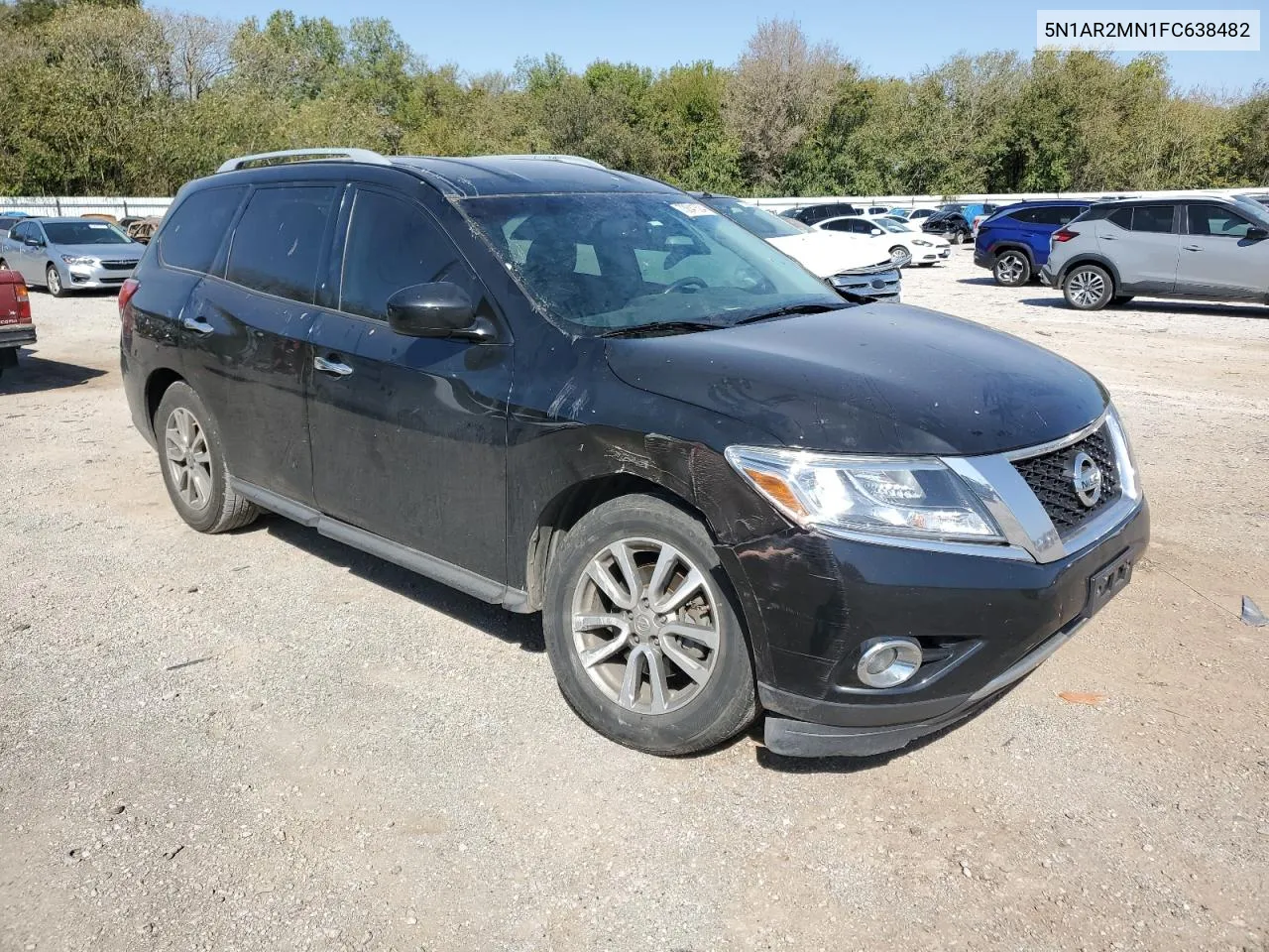 2015 Nissan Pathfinder S VIN: 5N1AR2MN1FC638482 Lot: 73841524