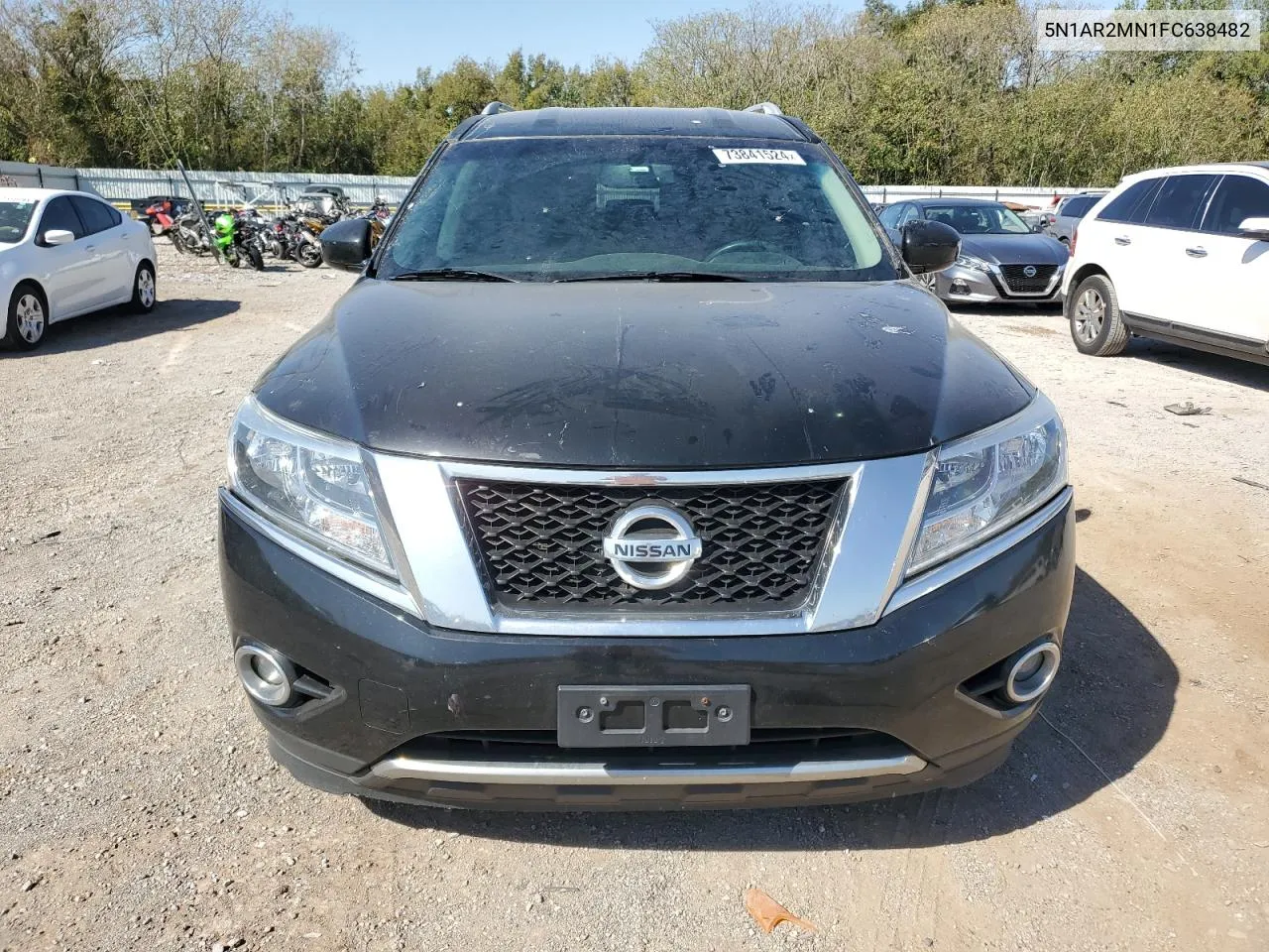 2015 Nissan Pathfinder S VIN: 5N1AR2MN1FC638482 Lot: 73841524