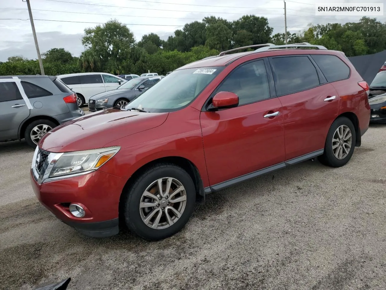 2015 Nissan Pathfinder S VIN: 5N1AR2MN0FC701913 Lot: 73977804