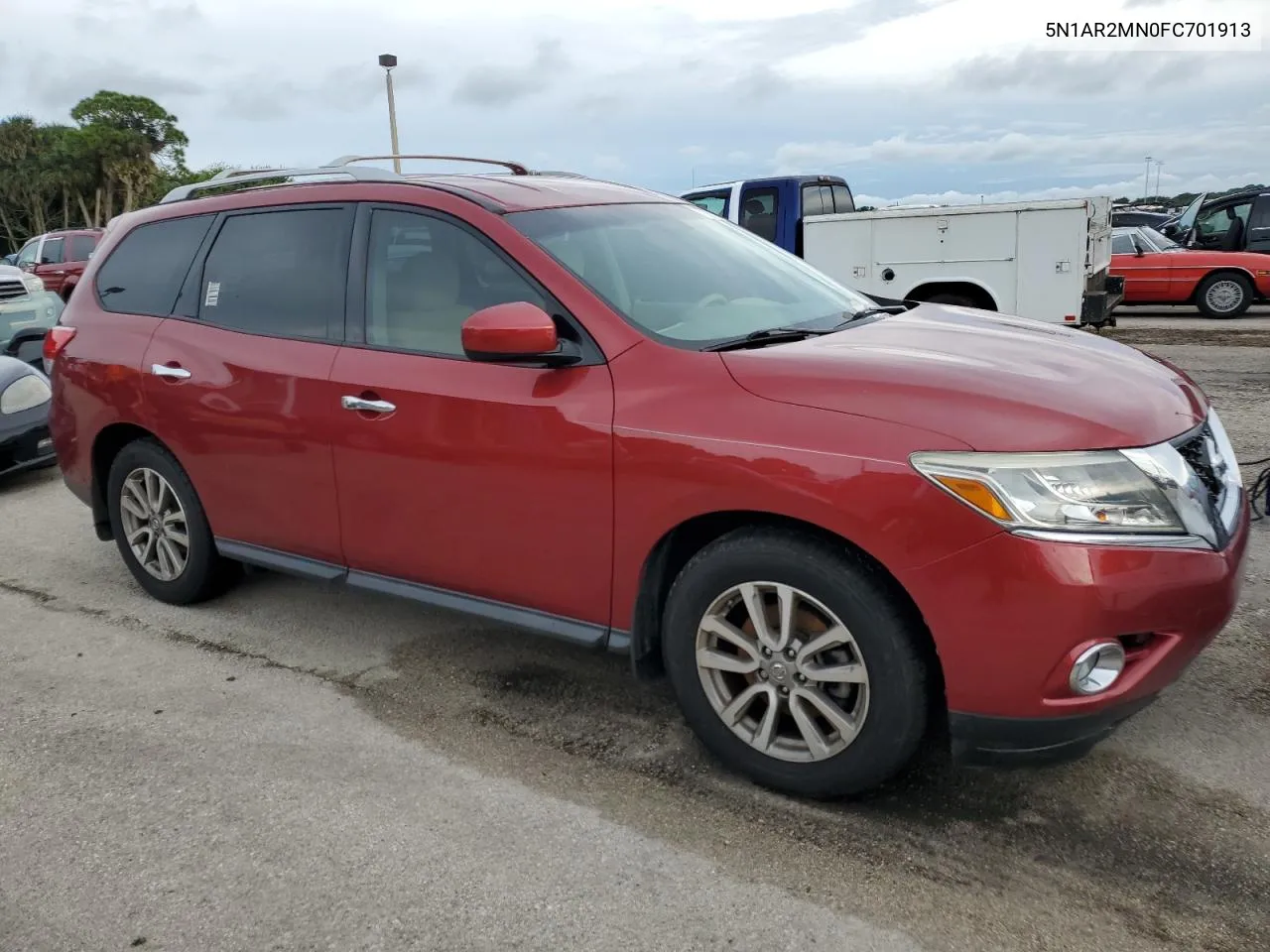 2015 Nissan Pathfinder S VIN: 5N1AR2MN0FC701913 Lot: 73977804