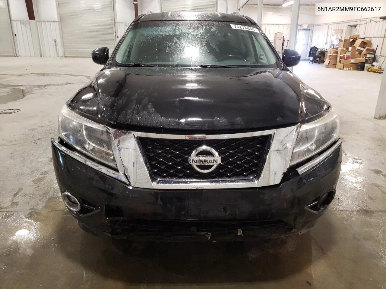 2015 Nissan Pathfinder S VIN: 5N1AR2MM9FC662617 Lot: 74273844