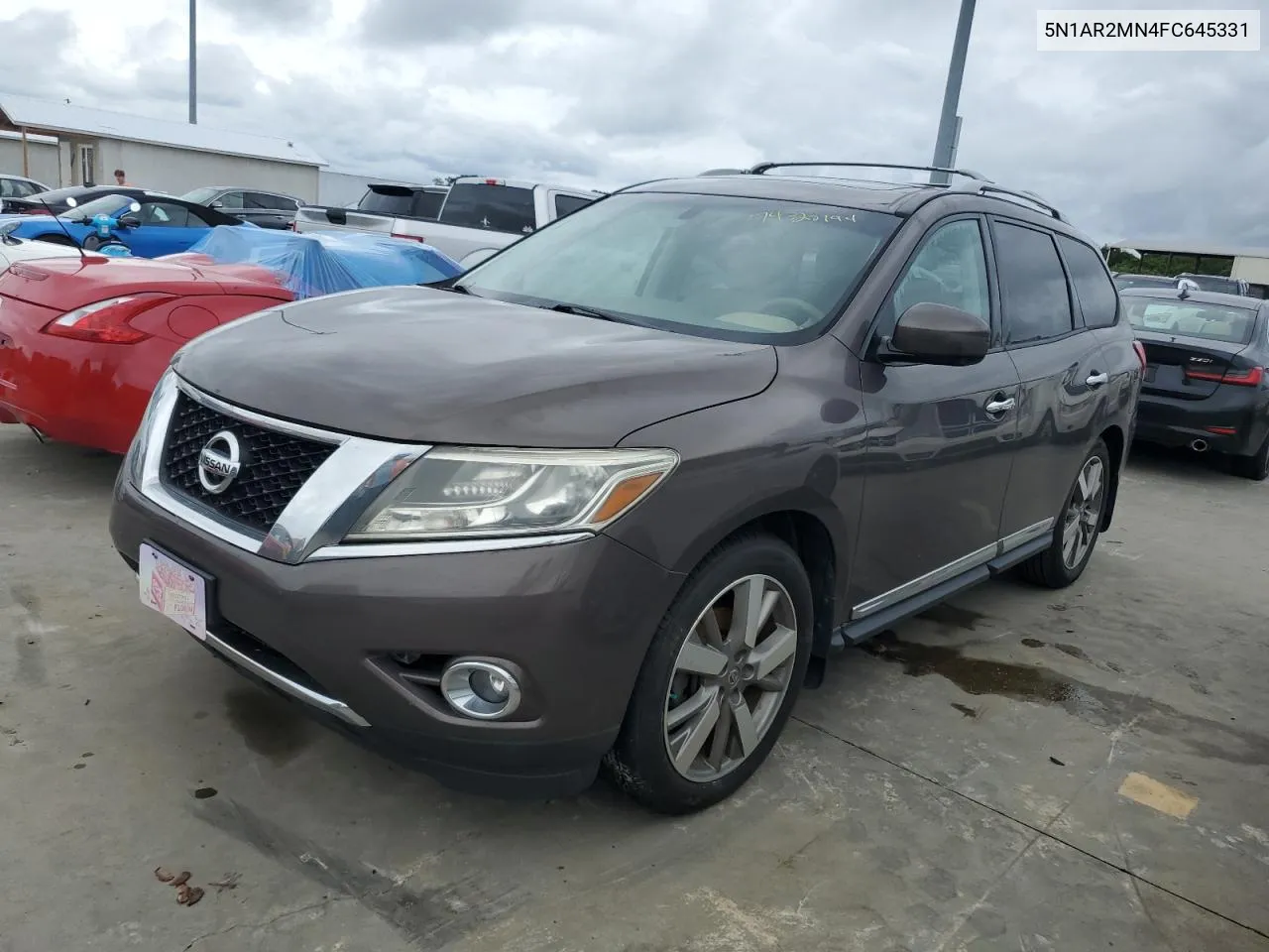 2015 Nissan Pathfinder S VIN: 5N1AR2MN4FC645331 Lot: 74328194