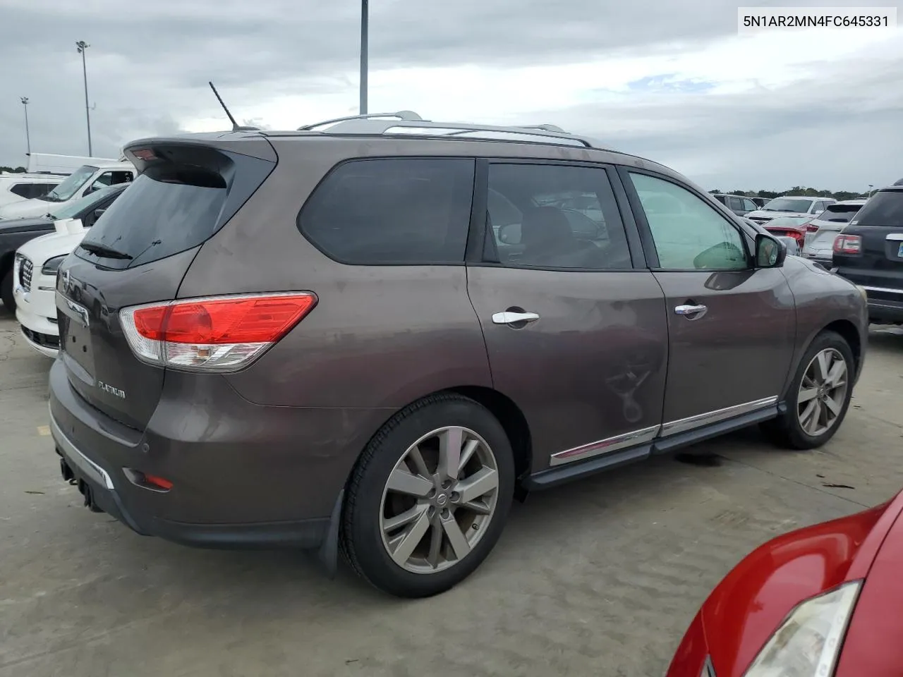 2015 Nissan Pathfinder S VIN: 5N1AR2MN4FC645331 Lot: 74328194