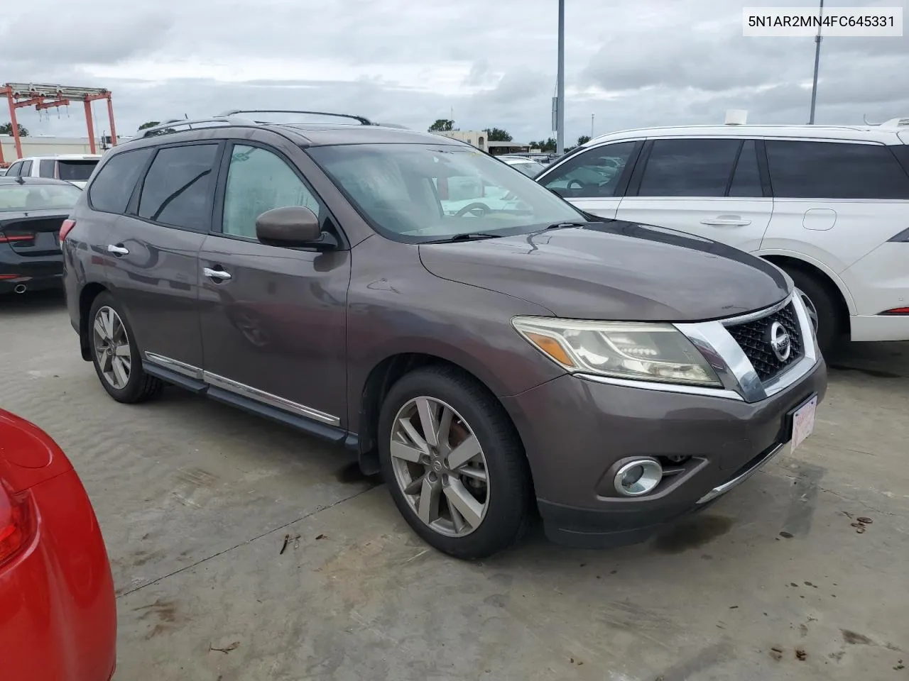 2015 Nissan Pathfinder S VIN: 5N1AR2MN4FC645331 Lot: 74328194