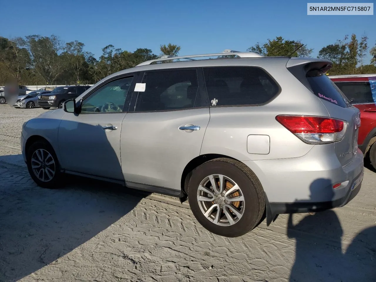 2015 Nissan Pathfinder S VIN: 5N1AR2MN5FC715807 Lot: 74495384