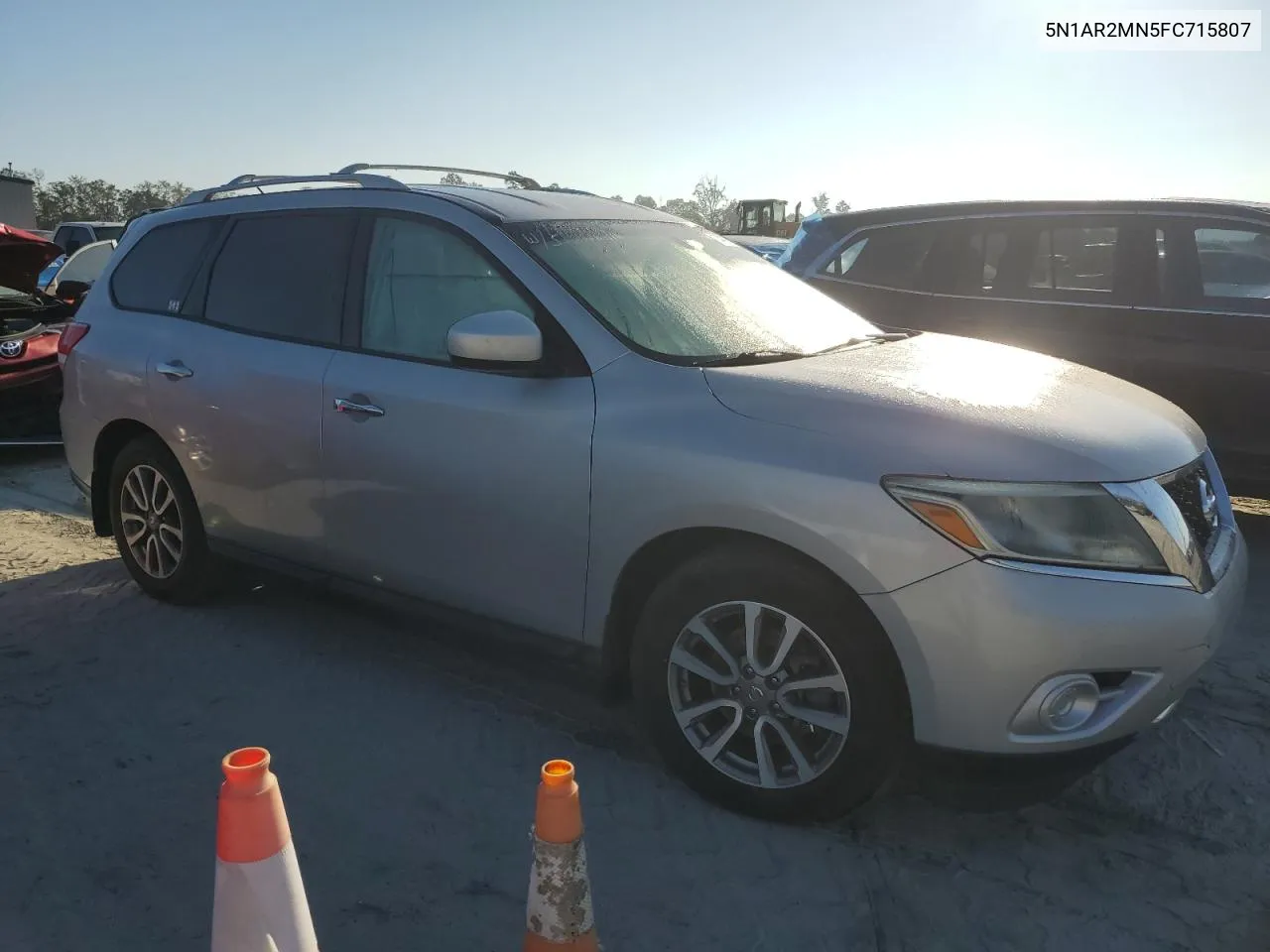 2015 Nissan Pathfinder S VIN: 5N1AR2MN5FC715807 Lot: 74495384