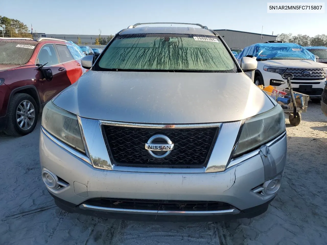 2015 Nissan Pathfinder S VIN: 5N1AR2MN5FC715807 Lot: 74495384