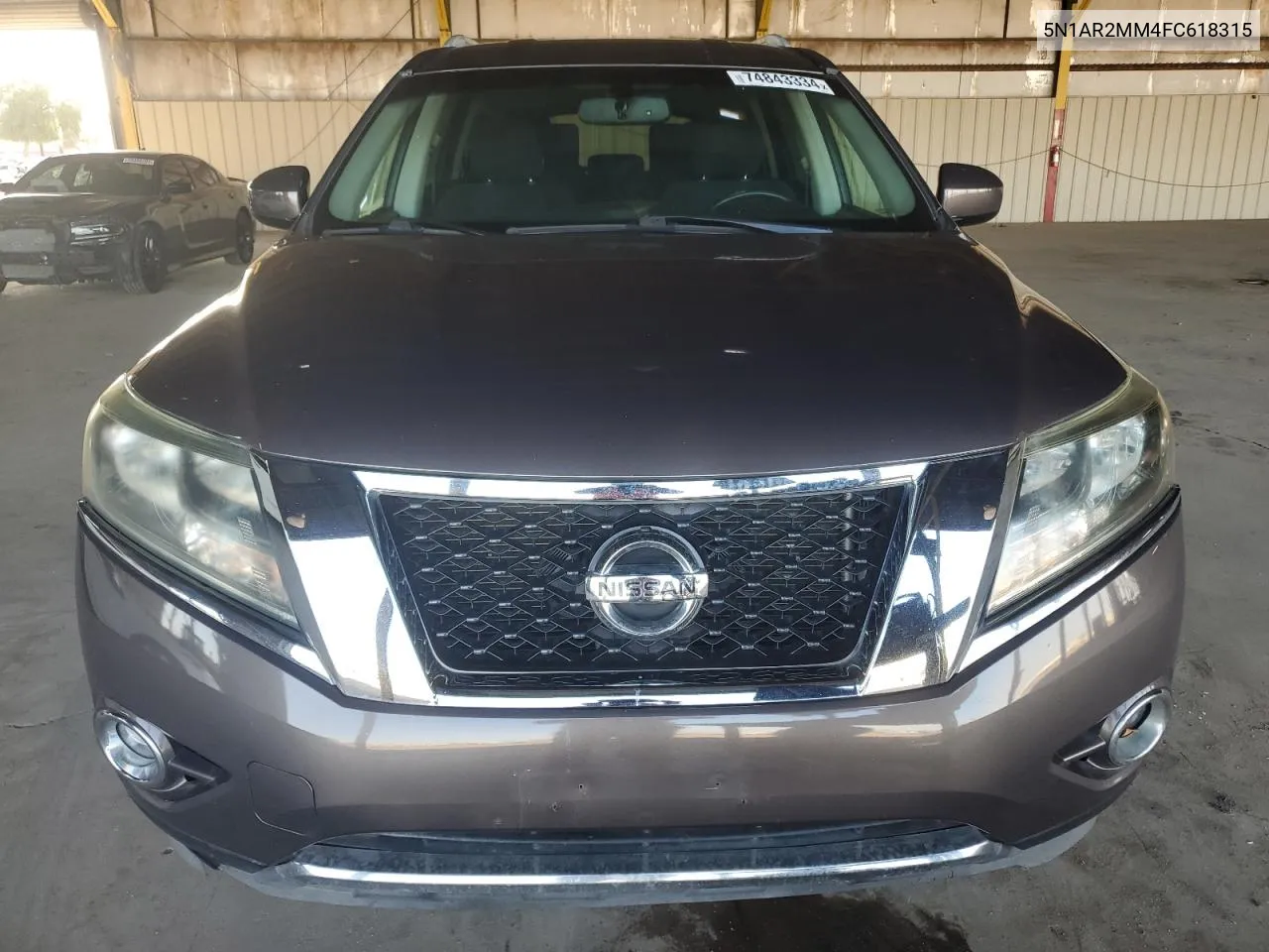 2015 Nissan Pathfinder S VIN: 5N1AR2MM4FC618315 Lot: 74843334