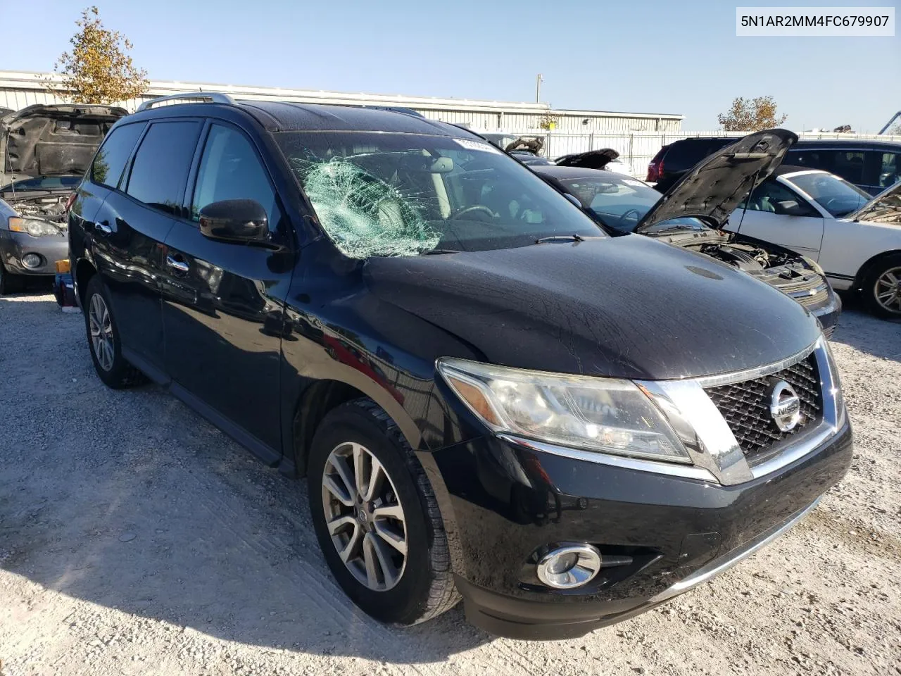 2015 Nissan Pathfinder S VIN: 5N1AR2MM4FC679907 Lot: 75102344