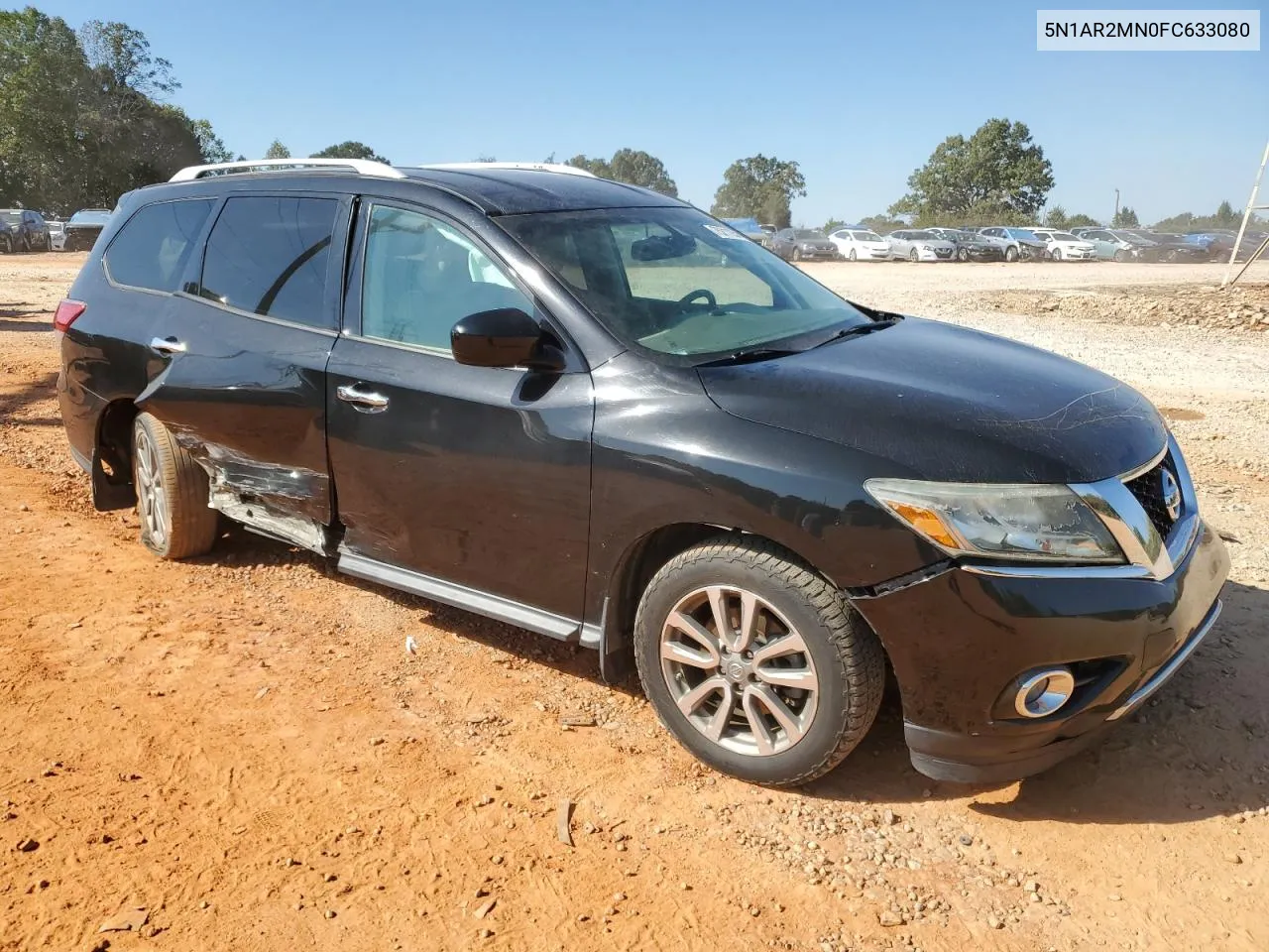 2015 Nissan Pathfinder S VIN: 5N1AR2MN0FC633080 Lot: 75211254