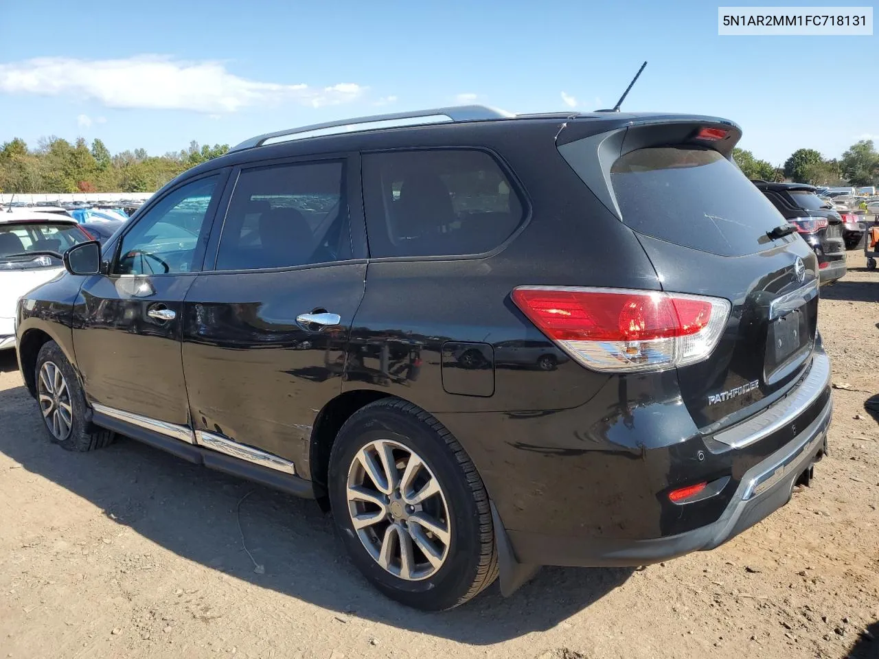 2015 Nissan Pathfinder S VIN: 5N1AR2MM1FC718131 Lot: 75261324