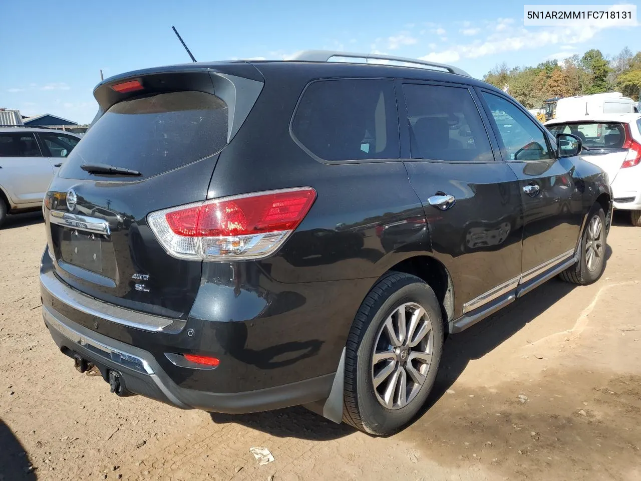 2015 Nissan Pathfinder S VIN: 5N1AR2MM1FC718131 Lot: 75261324